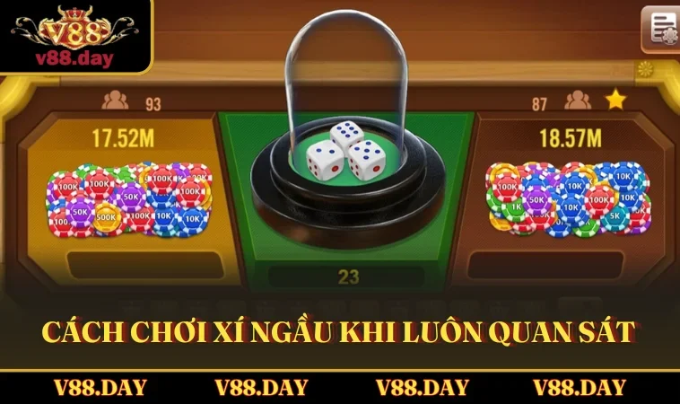 Cách chơi Xí Ngầu khi luôn quan sát