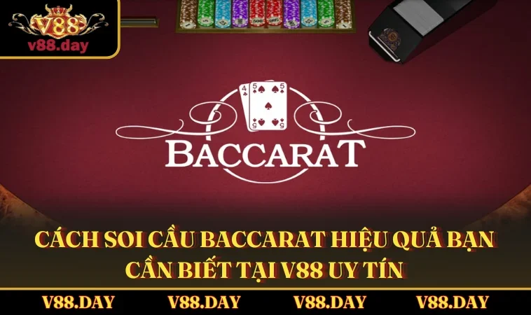 Cách Soi Cầu Baccarat Hiệu Quả Bạn Cần Biết Tại V88 Uy Tín