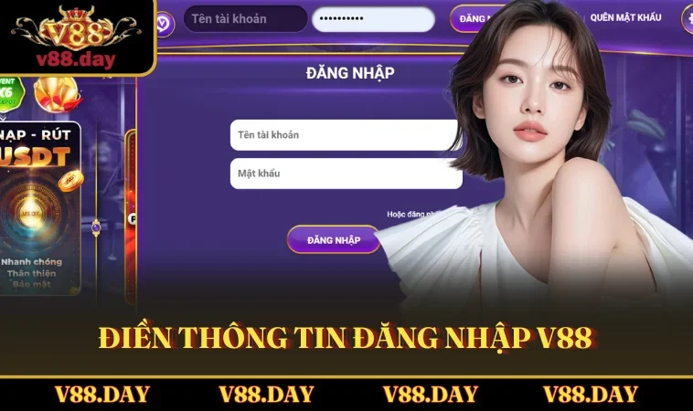 dien thong tin dang nhap v88 Điền thông tin đăng nhập V88