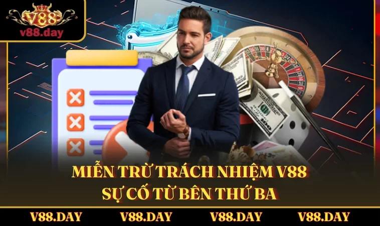 mien tru trach nhiem v88 su co tu ben thu ba Miễn trừ trách nhiệm V88 sự cố từ bên thứ ba