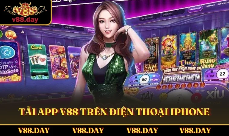 tai app v88 tren dien thoai iphone Tải app V88 trên điện thoại iPhone