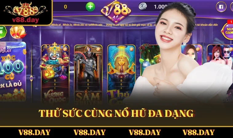 Thử sức cùng Nổ Hũ đa dạng